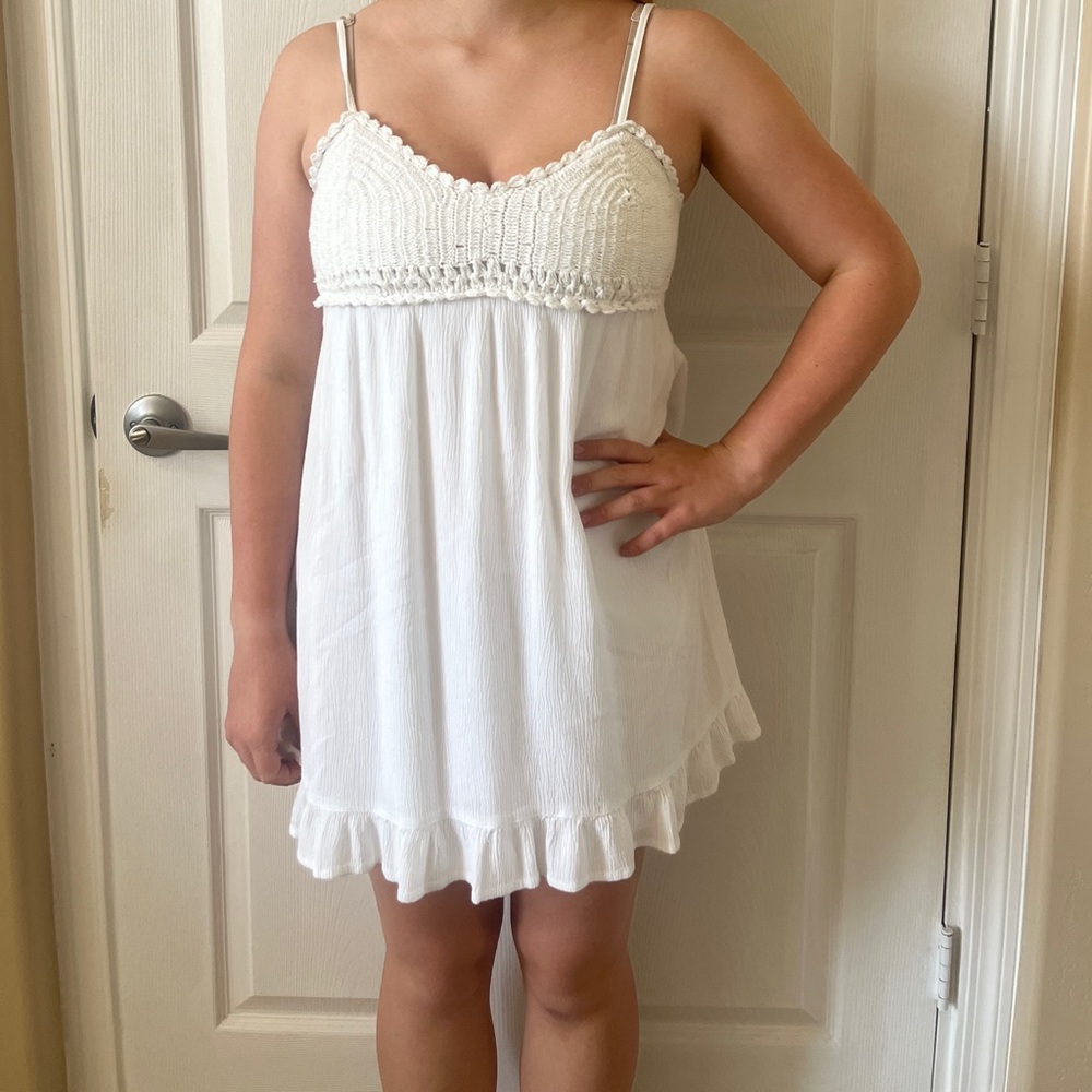 RSQ White Slip Top Dress
